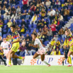 América Femenil golea 4-1 a las Esmeraldas de León, siendo contundente las Águilas de Villacampa.